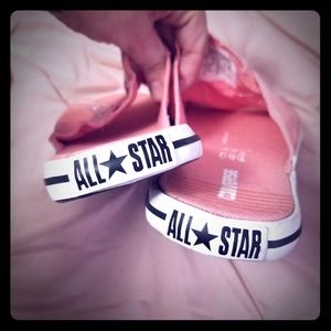 Converse slide sneakers